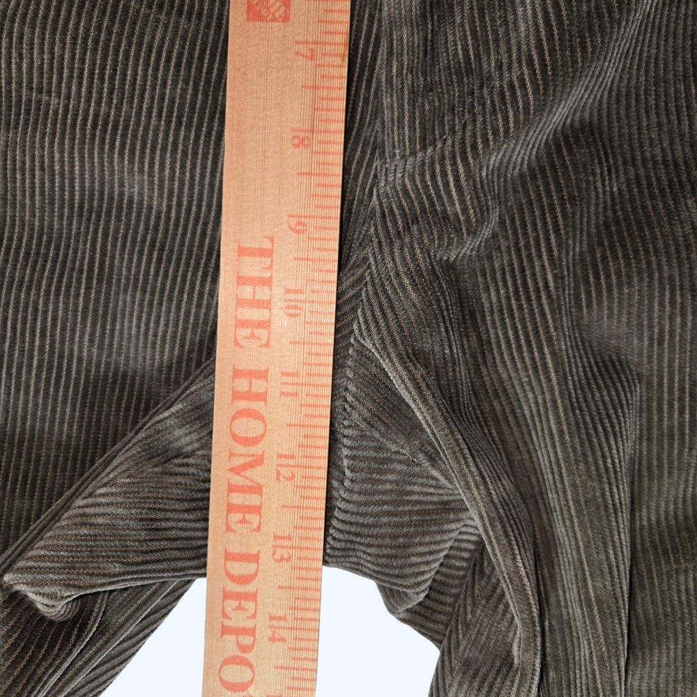 Brooks Brothers Hudson Corduroy Pants Mens 34x32 Brown Wide Wale Trousers - Picture 10 of 11